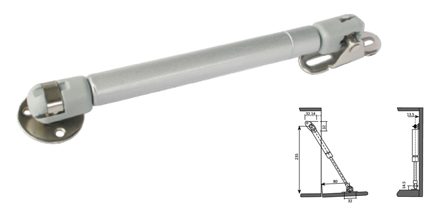 Gas strut.inverse,Hydraulic,Down-Pull